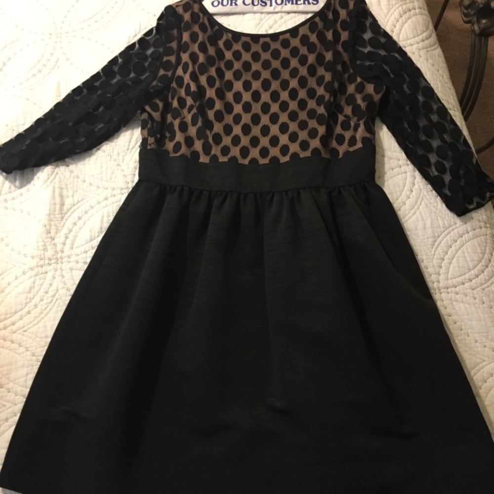 Black dress from Nordstrom